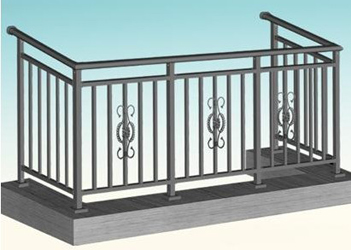 陽(yáng)臺(tái)鐵藝護(hù)欄